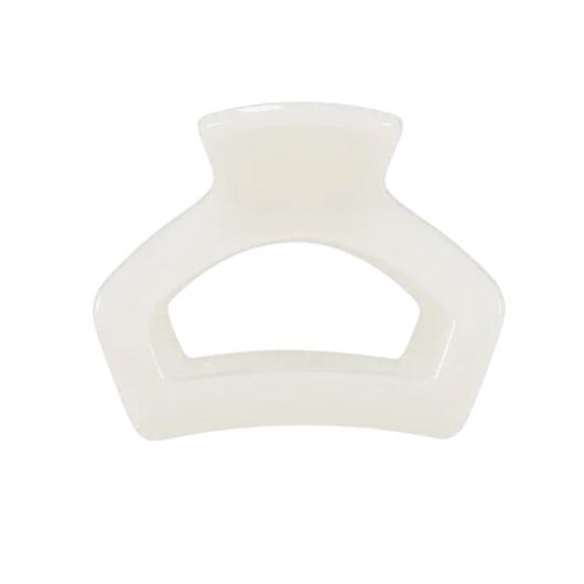 Open Petite Clip | Coconut White