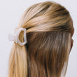 Open Petite Clip • Coconut White