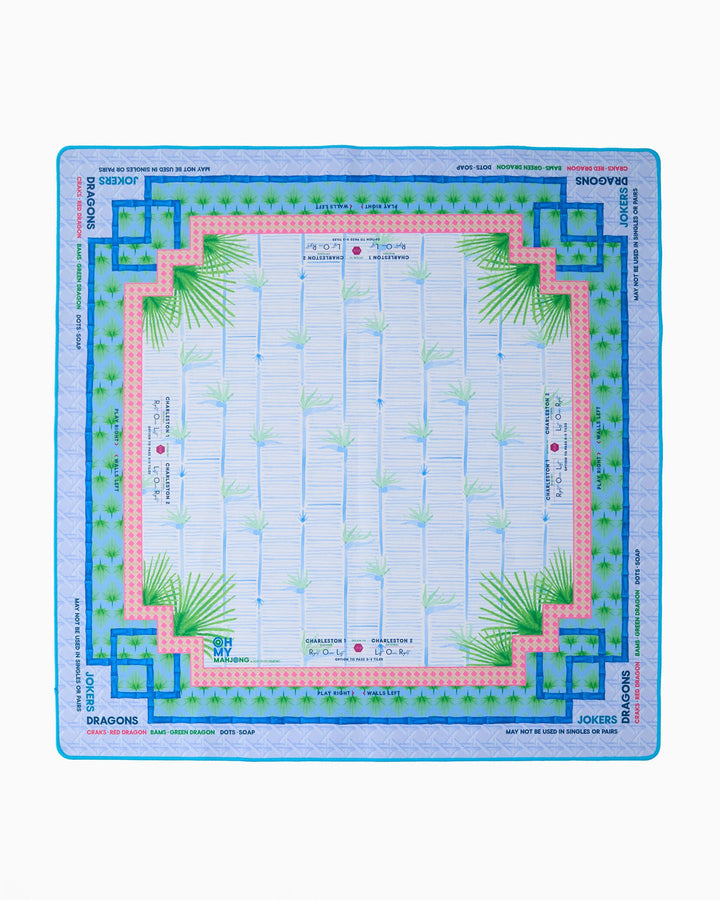 Palm Paradise Mahjong Mat