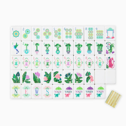 Palm Royale Mahjong Tiles