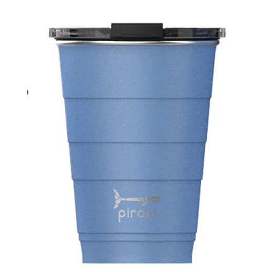 16oz Solid Matte Tumbler - Azure Blue
