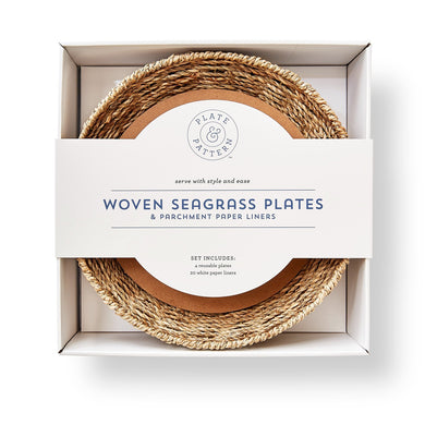 Woven Seagrass Plates