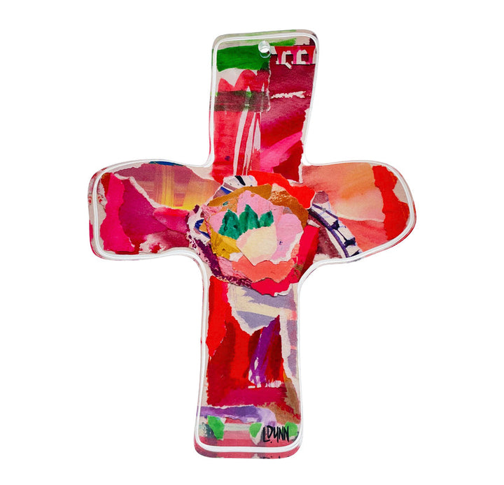 Everlasting Love Acrylic Cross | Red