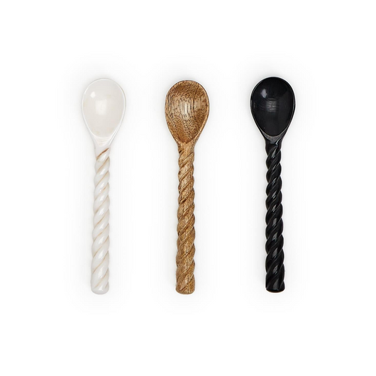 Mini Wood Spoon | Black