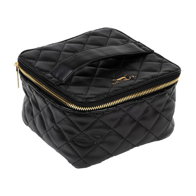 Hidden Gem Black Quilted