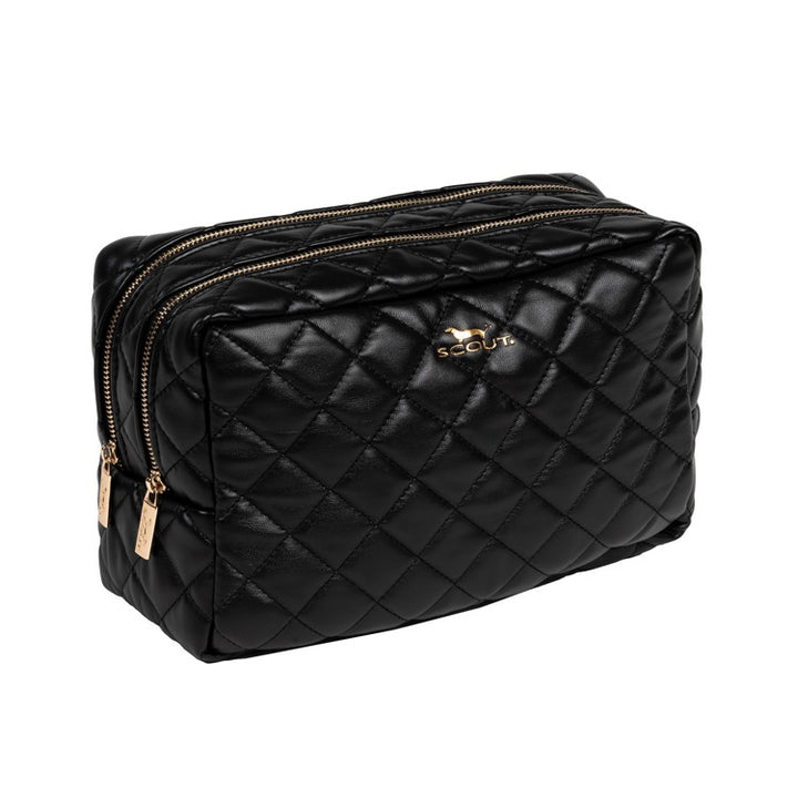 2-Way Bag Black Quilted