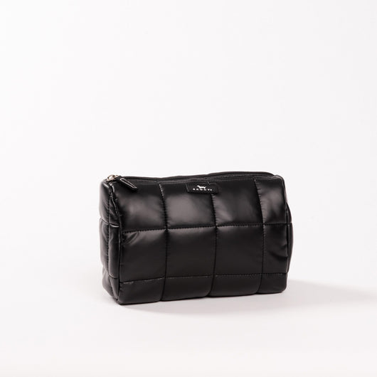Packin' Heat Toiletry Bag Black Box Quilted