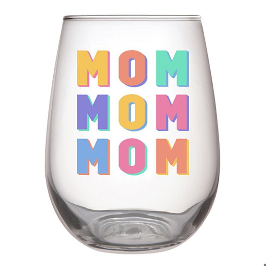 20oz Stmls - Mom Mom Mom