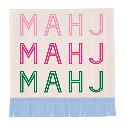 Mahj Fringe |  Cocktail Napkins