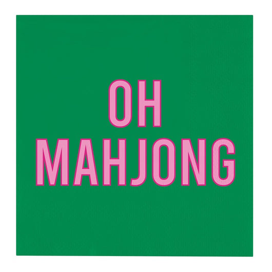 Oh Mahjong | Cocktail Napkins