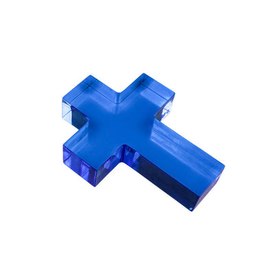 Blue Cross Acrylic Weight
