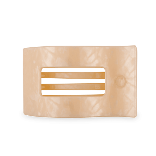 Large Flat Rectangle Hair Clip | Soft Surf