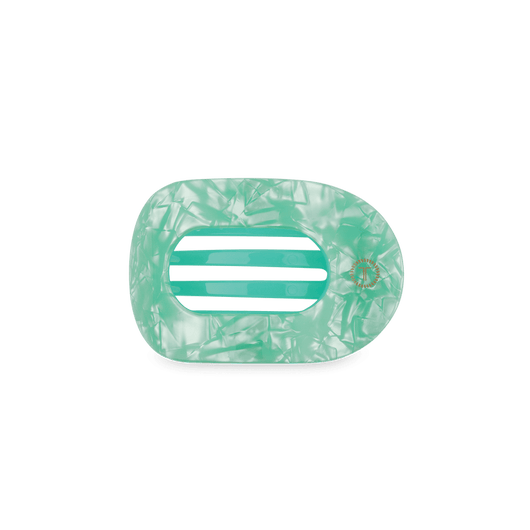 Small Flat Round Clip | Spring Splash