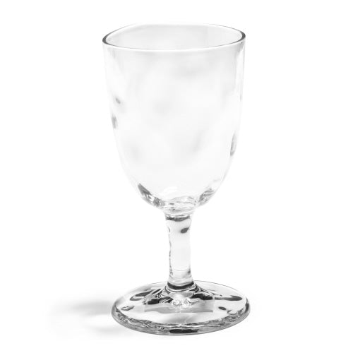 AS IS Ruffle Acrylic Wine Glass | Set of 2