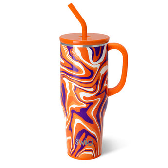 Mega Mug | Orange & Purple