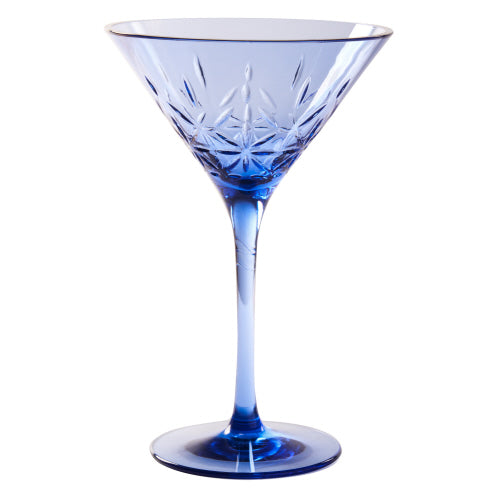 Classic Martini Glasses | Cobalt