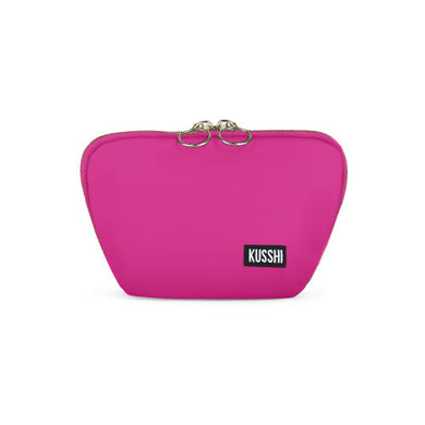 Kusshi Everyday Makeup Bag | Bubblegum Pink + Orange