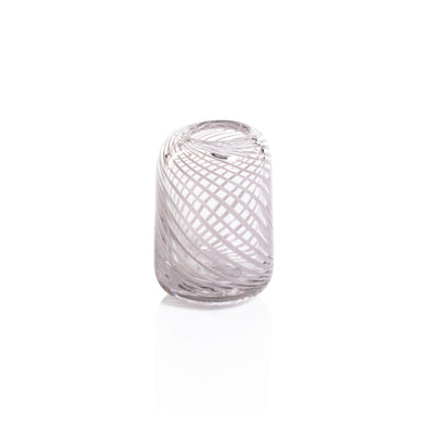 Claire Bud Vase | Blush Swirl