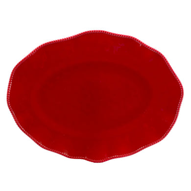 Perlette Red | Oval Platter