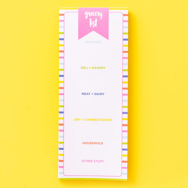 Grocery List Pad