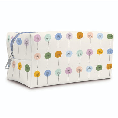 Dotted Palms Loaf Cosmetic Pouch