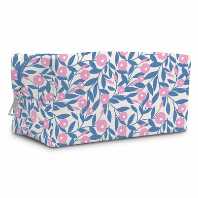 Blushing Dahlias Loaf Cosmetic Pouch