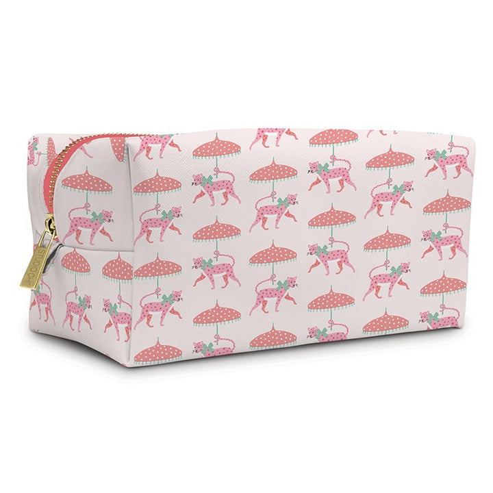 Leopard on Parade Cosmetic Loaf Pouch