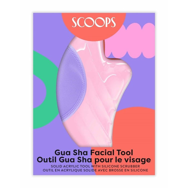 Purple Doodles Gua Sha Facial Tool