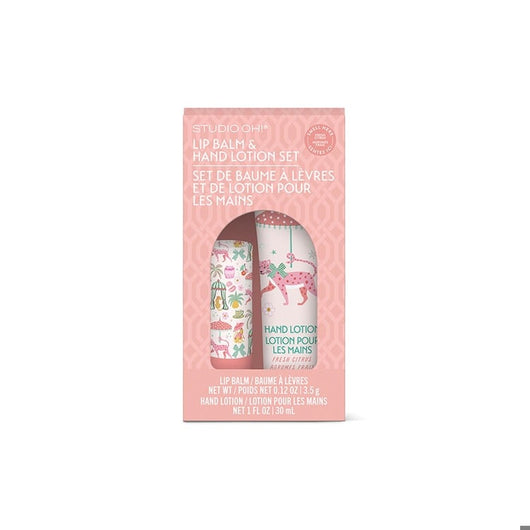 Leopard on Parade Lip Balm & Hand Lotion Set