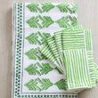Palmetto Table Throw | Green