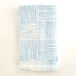 Striped Table Throw | Uniform Blue
