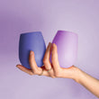 Fegg Stemless Glasses | Tanzanite + Amethyst