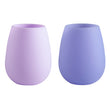 Fegg Stemless Glasses | Tanzanite + Amethyst