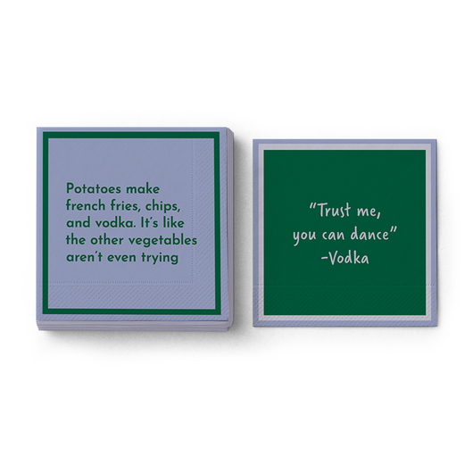 Drinks on Me Napkin | Trust Me