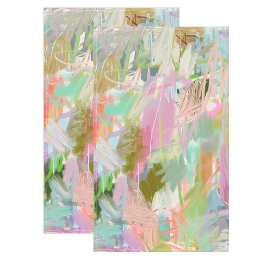 Pastel Works Tea Towels