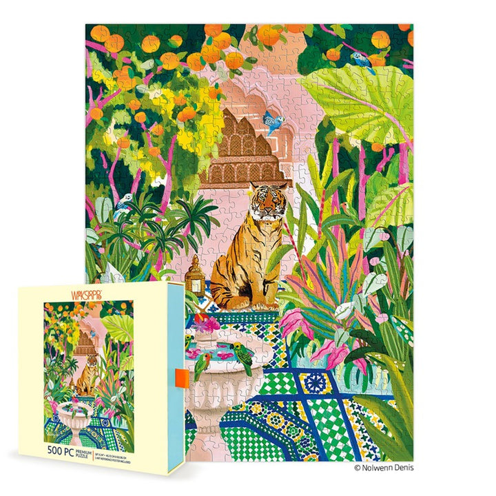 Peaceful Oasis 500 Piece Puzzle