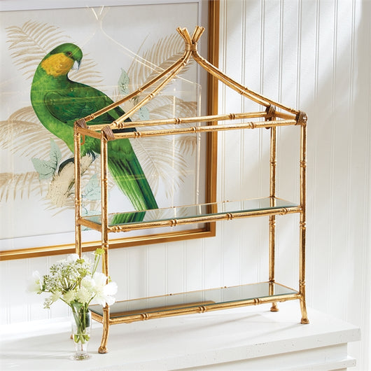 Daphne Tier Curio Shelf