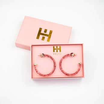 Hoo Hoops | Pink Foil
