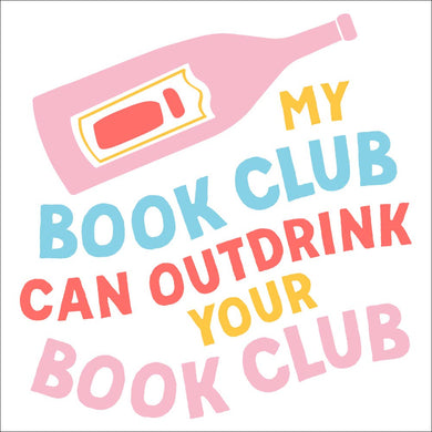 Cocktail Napkins | My Book Club Can Outdrink