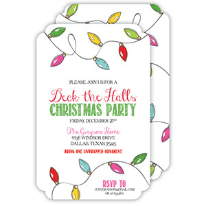 String of Lights Invitation