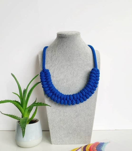 The Maya Necklace | Blue