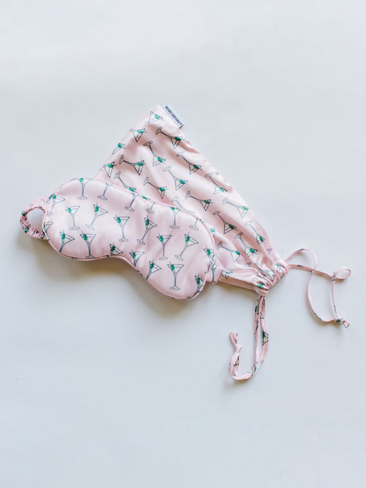 Martini Time Eye Mask
