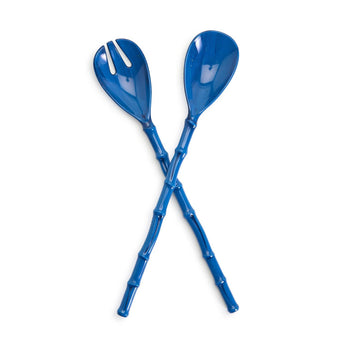 Blue Bamboo Touch Salad Servers