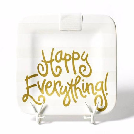 Mini Square Platter | White Stripe