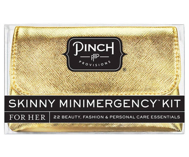 Metallic Skinny Minimergency Kit: Gold