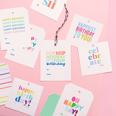 Bag of Tags | Birthday
