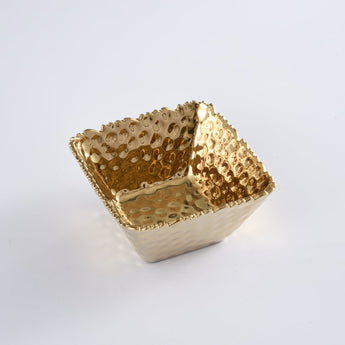 Millennium Gold | Small Square Bowl