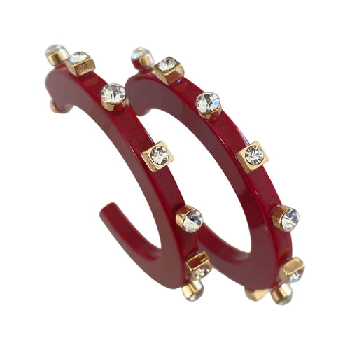 City Girl Hoop | Crimson Tide