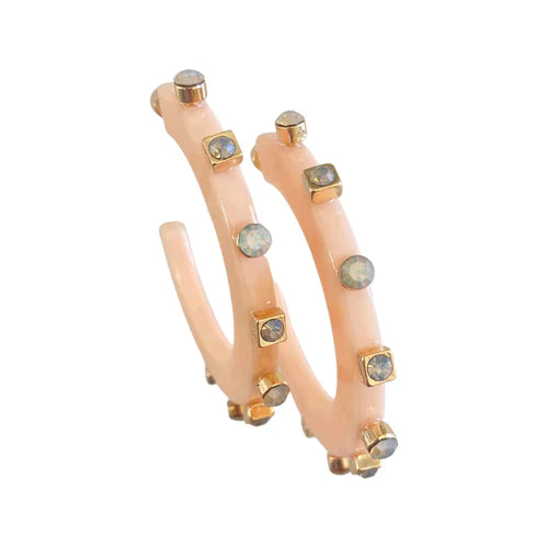 City Girl Hoop | Sandy Peach