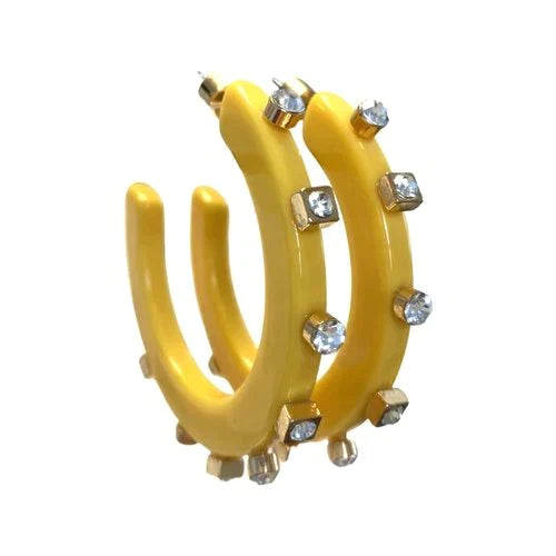 City Girl Hoop | Saffron